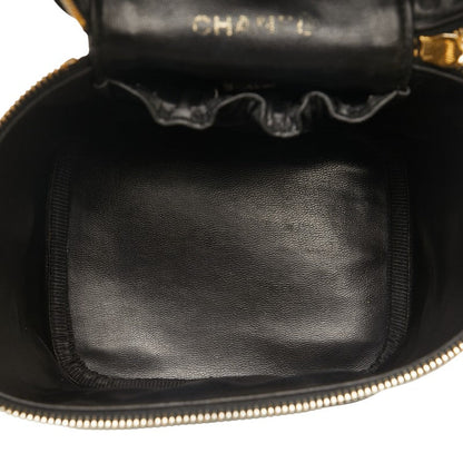 Chanel Vanity Bag Leather Vanity Bag A01998 in Good condition
