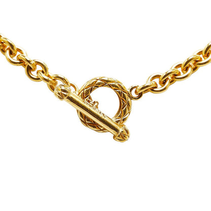 Chanel Logo Chain Necklace