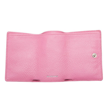 Balenciaga Leather Paper Mini Wallet
