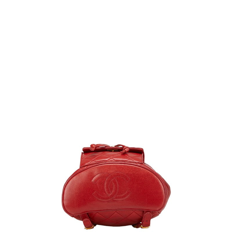 Chanel Coco Mark Matelasse Lambskin Backpack