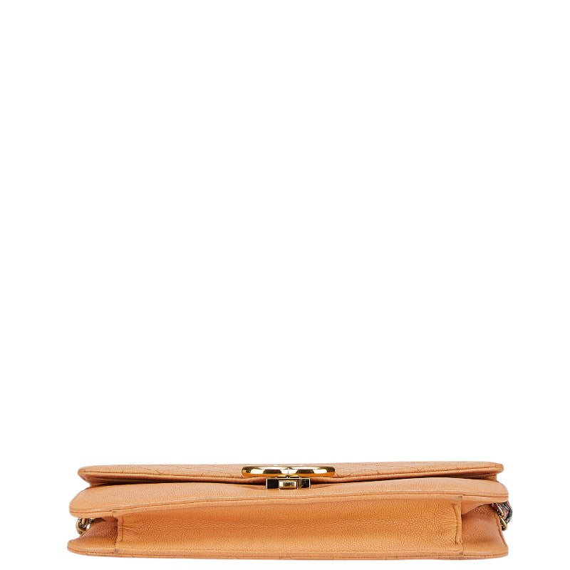 Chanel Half Coco Caviar Skin Shoulder Bag