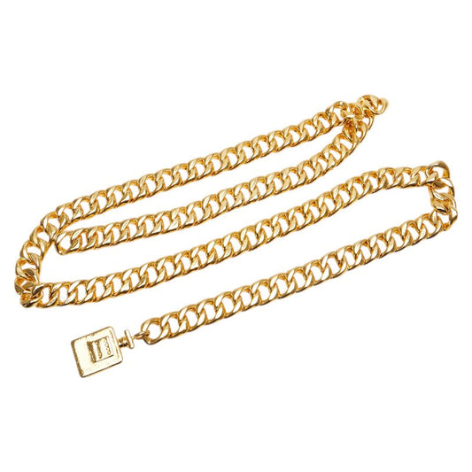 Chanel Logo Parfum Chain Belt