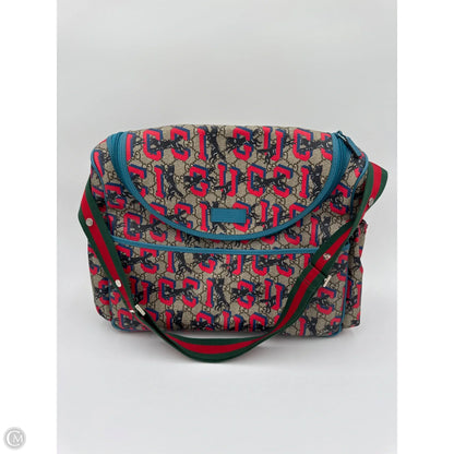 Diaper Bag Luxury Designer By Gucci, Size: Large