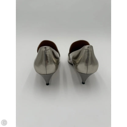 Shoes Designer By Coach In Silver, Size: 8