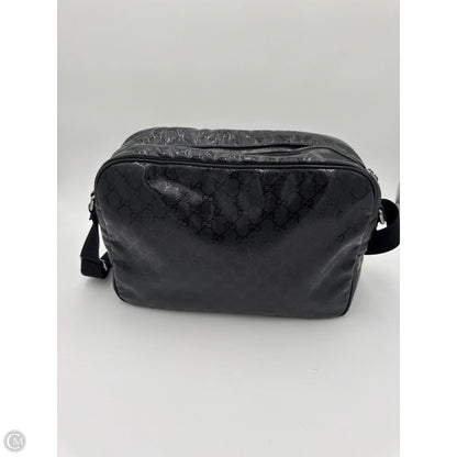 Crossbody Luxury Designer By Gucci, Size: Large