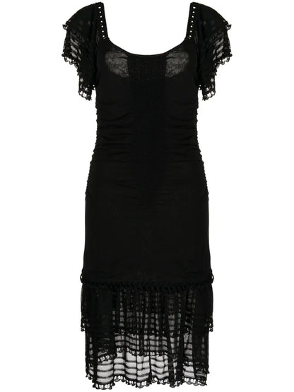2007 Scoop Neck Midi Dress