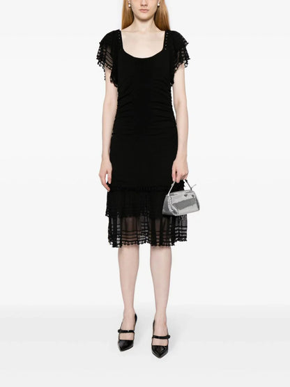 2007 Scoop Neck Midi Dress