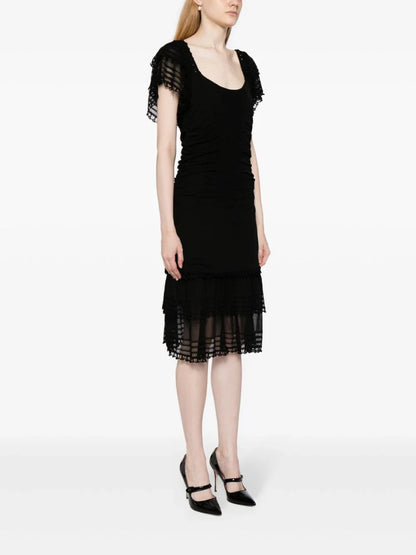 2007 Scoop Neck Midi Dress