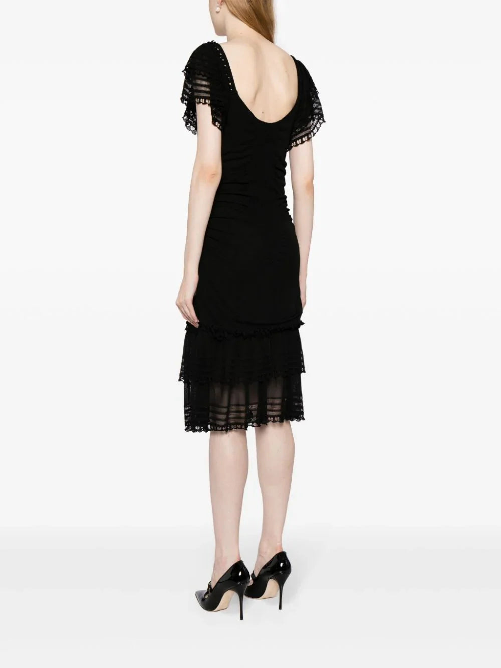 2007 Scoop Neck Midi Dress
