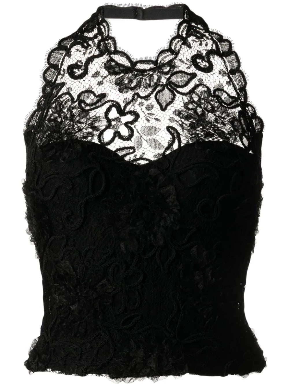 Lace Halterneck Top