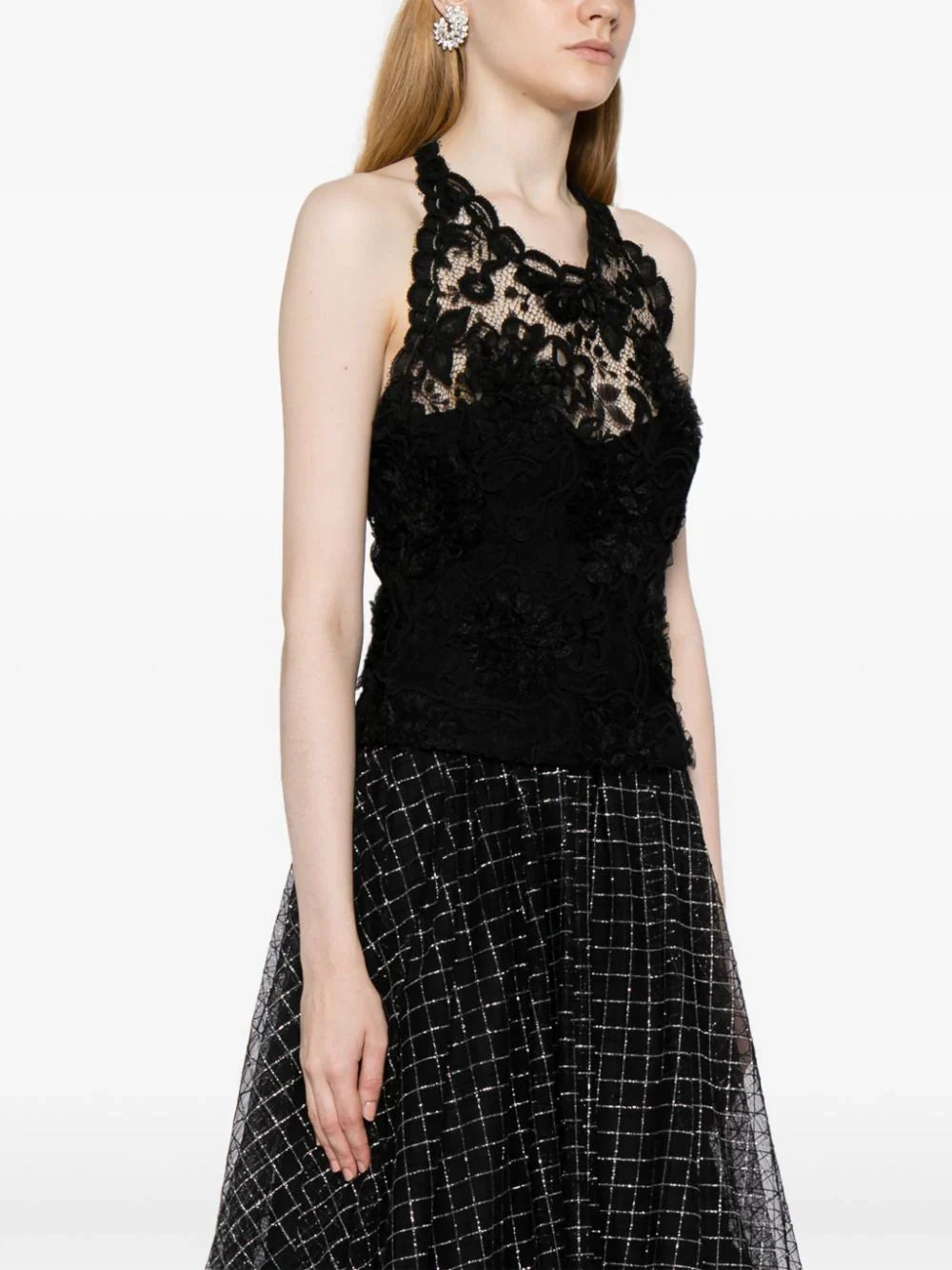 Lace Halterneck Top