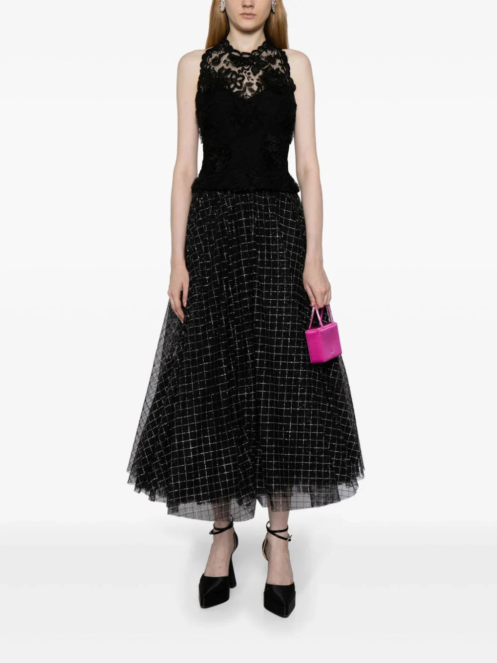 Lace Halterneck Top