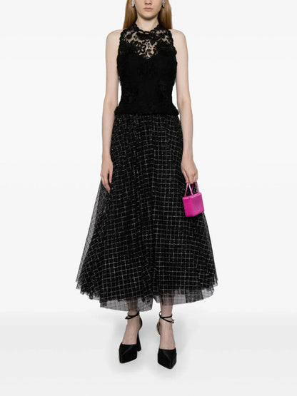 Lace Halterneck Top