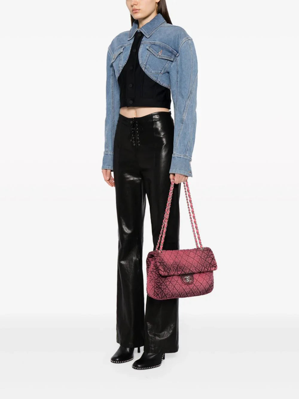 Maxi Denimpression Classic Flap Bag