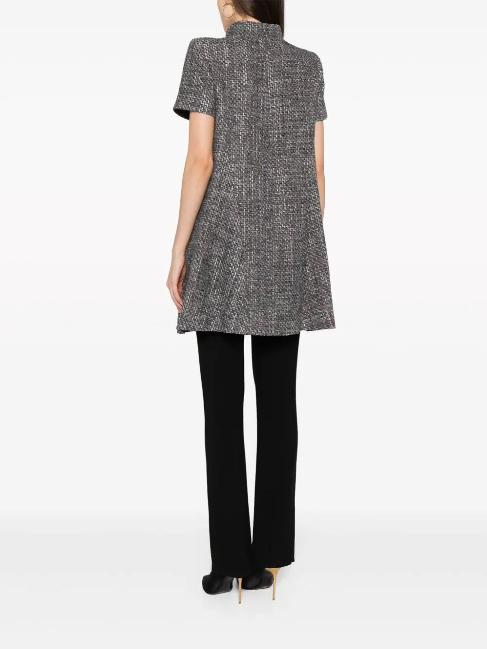 Short-sleeved Elongated Cotton Jacket