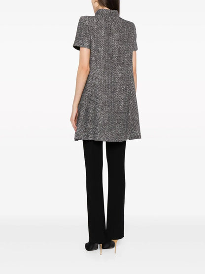 Short-sleeved Elongated Cotton Jacket