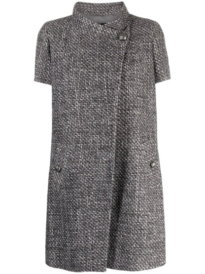 Short-sleeved Elongated Cotton Jacket
