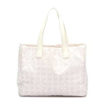 Chanel New Travel Line Tote Bag Canvas Tote Bag in Good condition