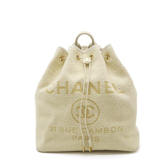 Chanel Deauville Line Velour 2way Backpack A93787