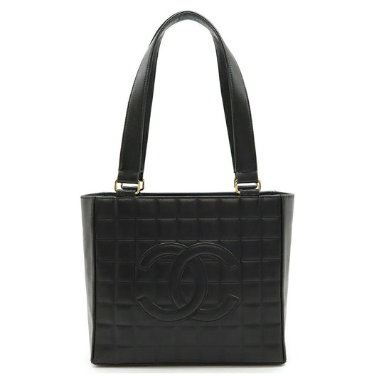 Chanel Lambskin Choco Bar Tote Bag A17809