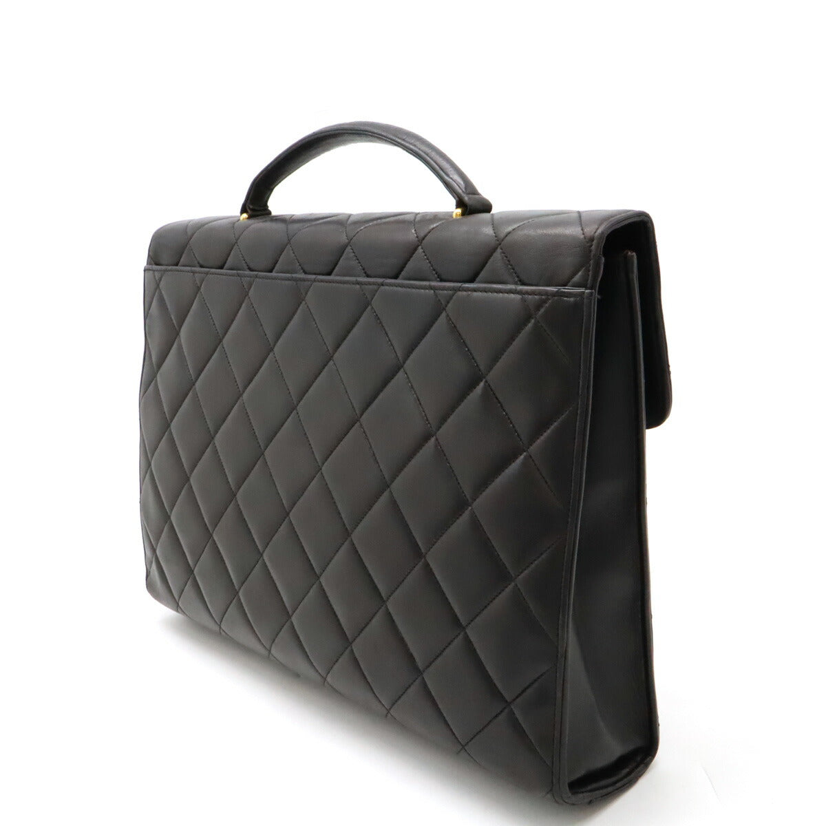 Chanel Leather Matelasse Coco Mark Briefcase