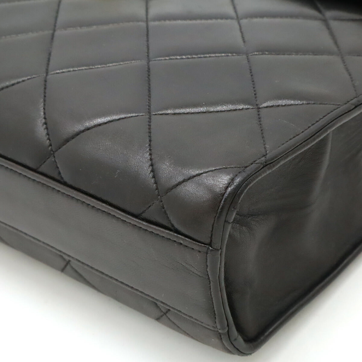 Chanel Leather Matelasse Coco Mark Briefcase
