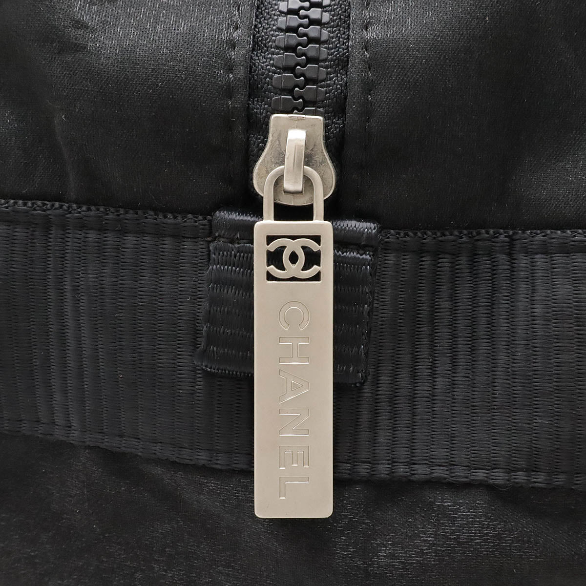 Chanel Nylon Sports Line Choco Bar 2way Travel Bag