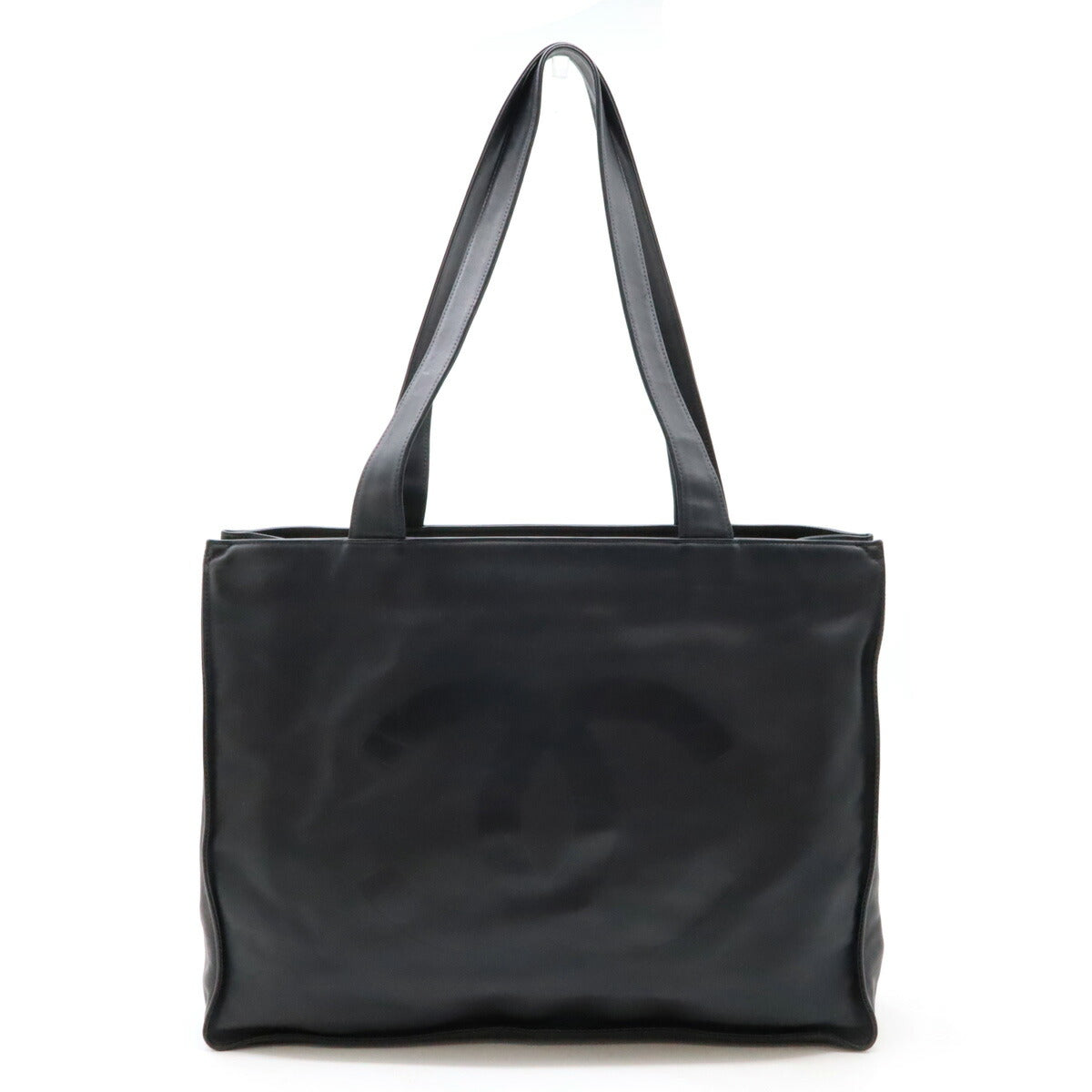 Chanel Coco Mark Leather 2way Tote Bag