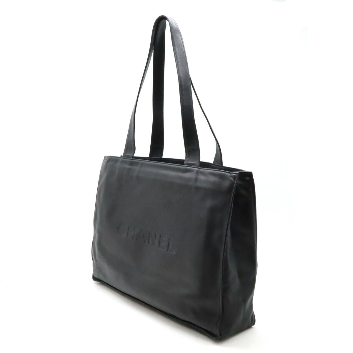 Chanel Coco Mark Leather 2way Tote Bag