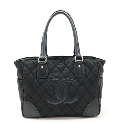 Chanel Nylon Canvas/Leather Paris New York Matelasse 2way Bag A33100