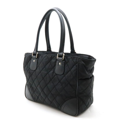 Chanel Nylon Canvas/Leather Paris New York Matelasse 2way Bag A33100
