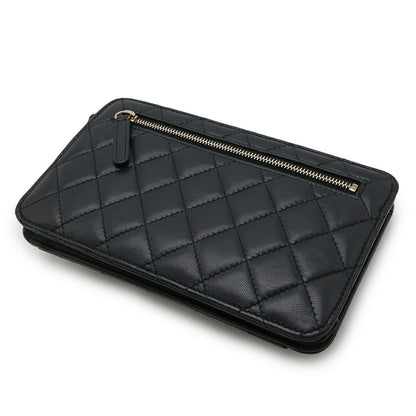 Chanel Matelasse Lambskin Clutch Bag