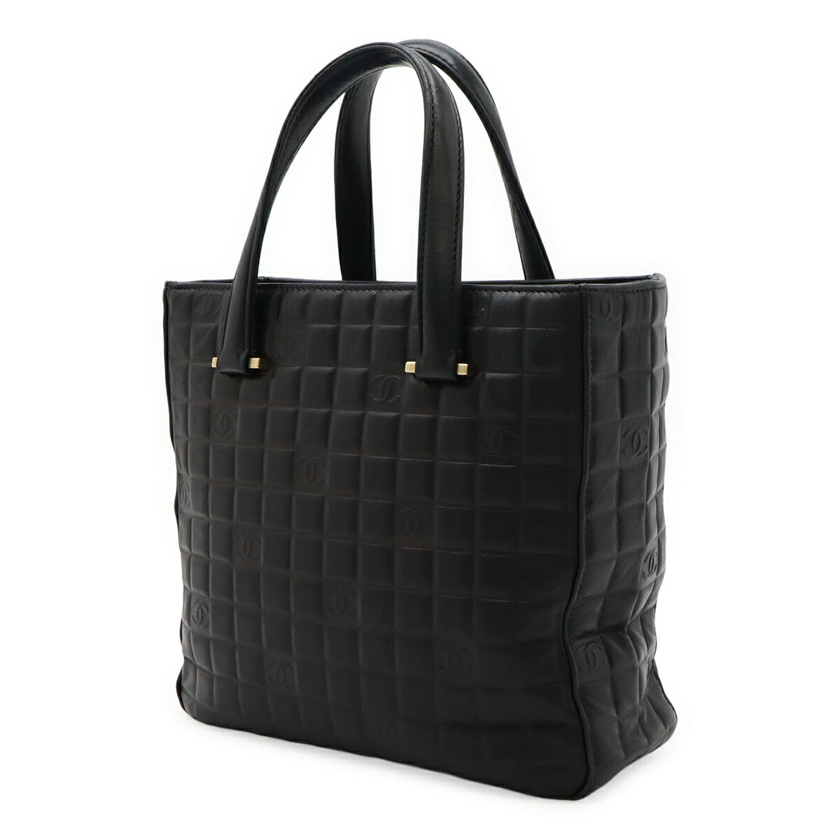 Chanel Choco Bar Lambskin Tote Bag