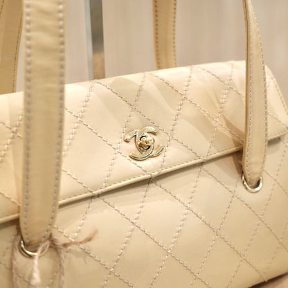 Chanel vintage flap tote bag