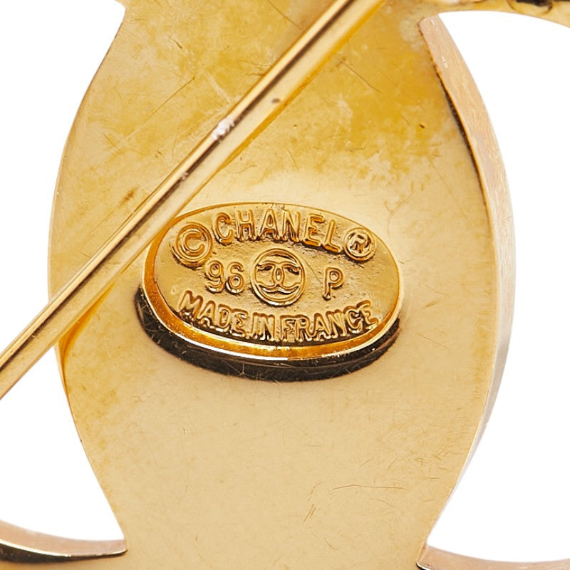 Chanel Coco Mark Turnlock Brooch