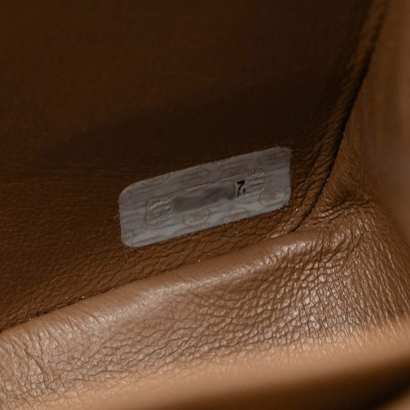 Chanel CC Suede Maxi Classic Single Flap Bag Suede Shoulder Bag in Good condition