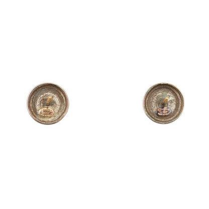 Chanel CC Stud Earrings  Metal Earrings in Fair condition