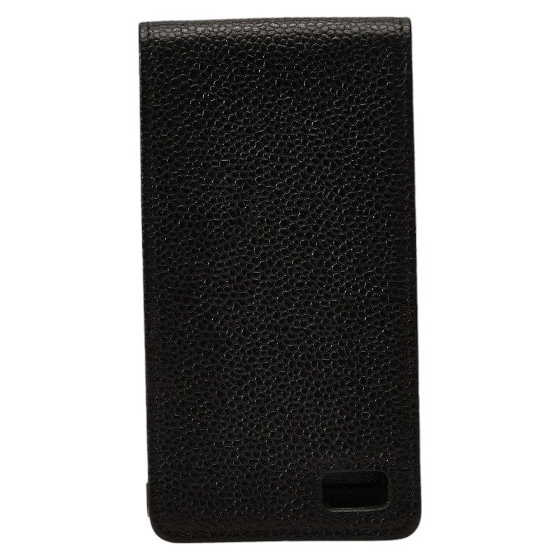 Chanel CC Caviar Phone Case Leather Other in Excellent condition