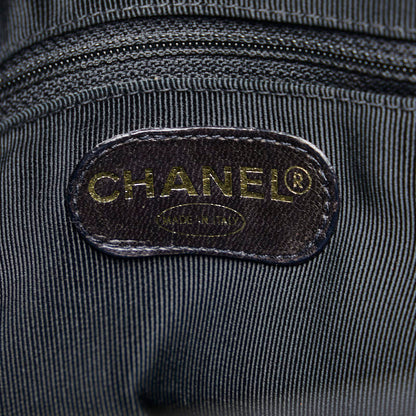 Chanel Triple CC Caviar Tote Bag Leather Tote Bag in Good condition