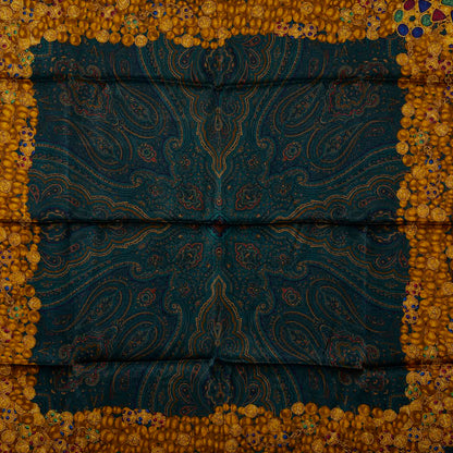 Chanel Paisley Silk Scarf  Canvas Scarf in Good condition