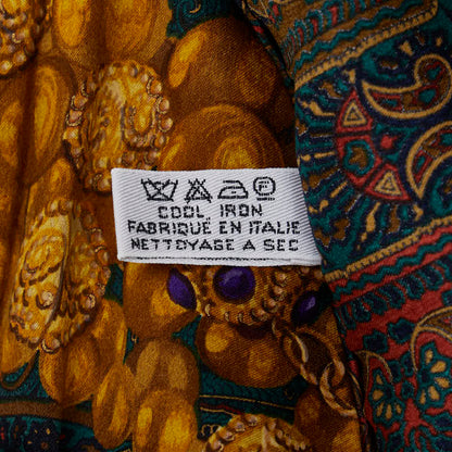 Chanel Paisley Silk Scarf  Canvas Scarf in Good condition