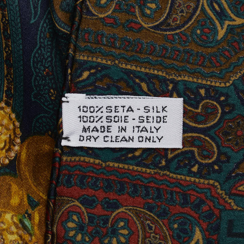 Chanel Paisley Silk Scarf  Canvas Scarf in Good condition