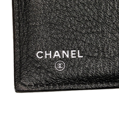 Chanel Leather Bifold Long Wallet  Leather Long Wallet in Good condition