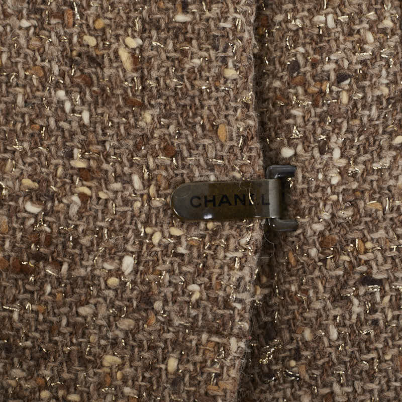 Chanel Tweed Wool Nylon Jacket