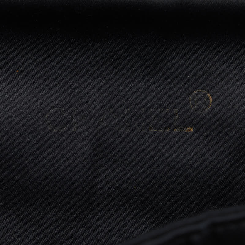 Chanel Quilted Velvet Flap Bag Canvas Shoulder Bag in Good condition