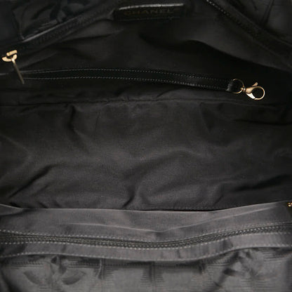 Chanel Nylon Travel Line Tote  Canvas Tote Bag in Good condition