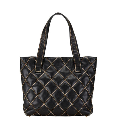 Chanel Coco Mark Matelasse Wild Stitch Lambskin 2way bag