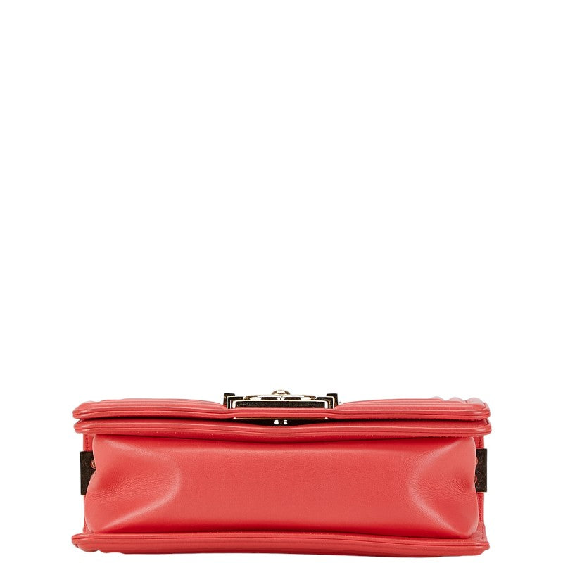 Chanel Boy Chanel Tweed Leather Shoulder Bag