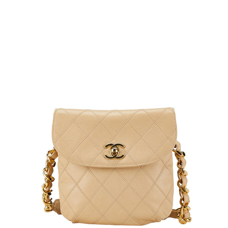 Chanel Coco Mark Bicolore Leather Waist Bag