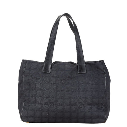 Chanel New Travel Line Nylon Leather Tote Bag